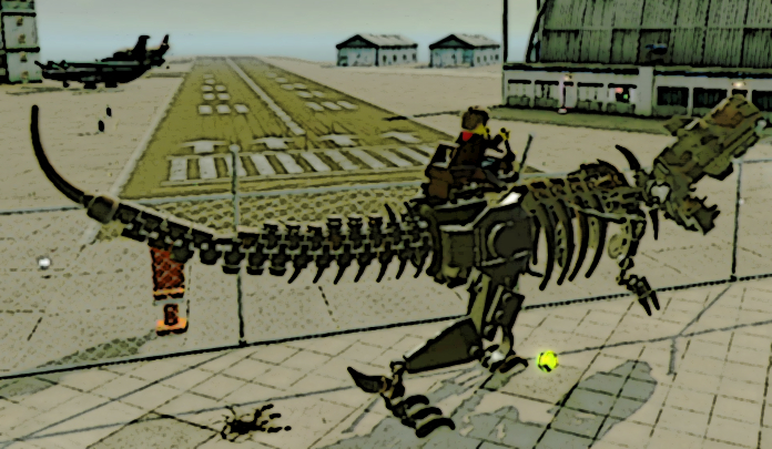 Lego city undercover dinosaur robot